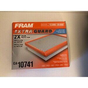 FRAM Extra Guard CA10741 Replacement Engine Air Filter for Select Lexus & Toyota